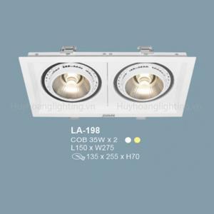 Đèn Led âm trần LA-198