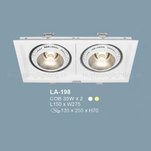 Đèn Led âm trần LA-198
