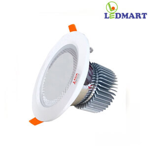 Đèn LED âm trần mặt kính 7W Asia MK7