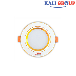 Đèn led âm trần mặt vàng 5W Asia MV5