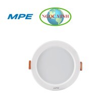 Đèn LED âm trần MPE 7W 1 màu DLE-7T