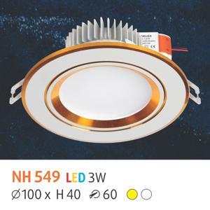 Đèn LED âm trần NH549 LED 3W