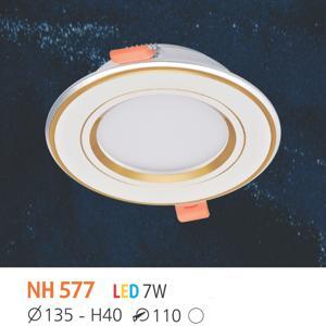 Đèn LED âm trần NH577 LED 7W