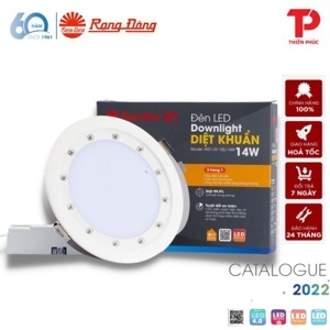 Đèn LED âm trần Rạng Đông AT21.UV 135/14W