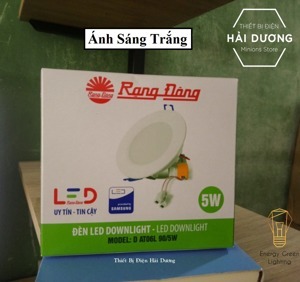 Đèn led âm trần Rạng Đông D AT06L 90/5W