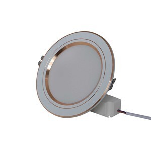 Đèn led âm trần Rạng Đông D AT10L 110/9W (Đèn LED Âm Trần Downlight 110/9W Viền Vàng)