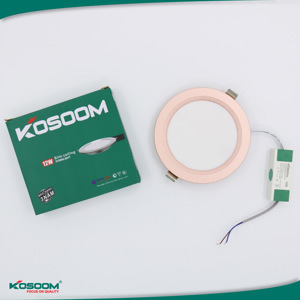 Đèn LED âm trần siêu mỏng 3 màu 12W Kosoom DL-KS-SMV-12-DM