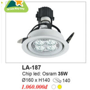 Đèn led âm trần thạch cao LA-187