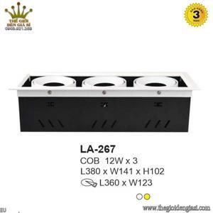 Đèn led âm trần thạch cao LA-267