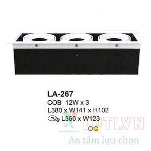 Đèn led âm trần thạch cao LA-267