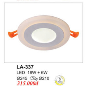 Đèn led âm trần thạch cao LA-337
