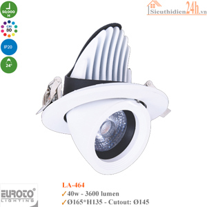Đèn led âm trần thạch cao LA-464