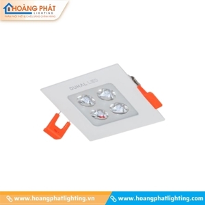 Đèn Led âm trần vuông âm trần chiếu điểm DFC0103