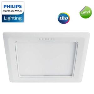 Đèn led âm trần vuông Marcasite Philips 59528 - 14W