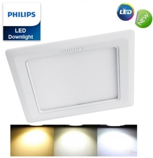 Đèn led âm trần vuông Marcasite Philips 59527 12W