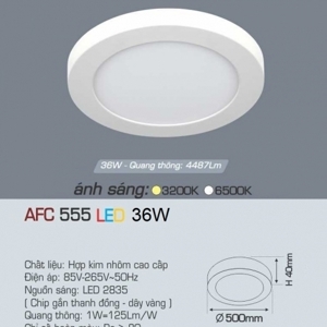 Đèn Led Anfaco AFC 555 - 36W