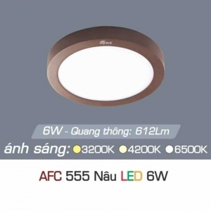 Đèn Led Anfaco AFC 555 - 6W