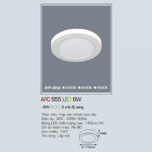 Đèn Led Anfaco AFC 555 - 6W