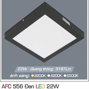 Đèn Led Anfaco AFC 556 - 22W, 3 chế độ sáng