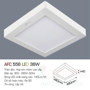 Đèn Led Anfaco AFC 556 - 36W