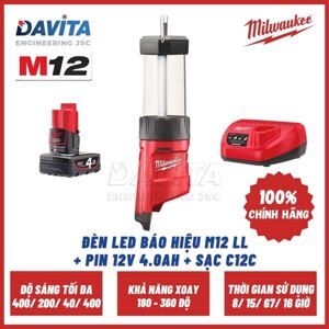 Đèn LED báo hiệu Milwaukee M12 LL