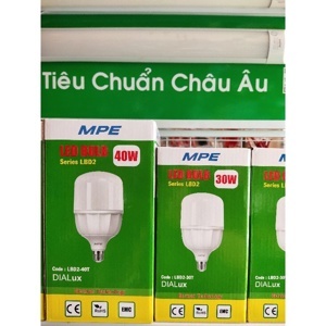 Đèn Led Bulb 40W MPE LBD2-40