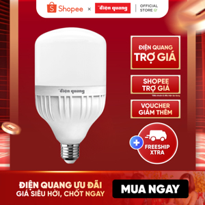 Đèn LED bulb công suất lớn Điện Quang ĐQ LEDBU12 20W