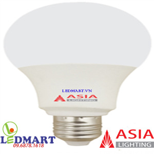 Đèn LED bulb tròn tích điện 7W ASIA ĐT7E