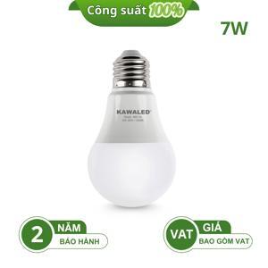 Đèn LED búp KAWALED A60-7W-T/V 7W