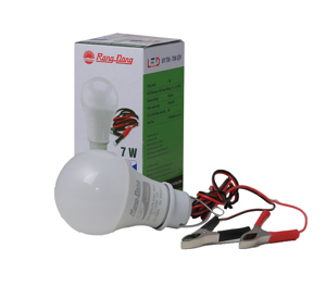 Đèn led búp Rạng Đông A60N1 12-24VDC/7W kẹp