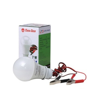 Đèn led búp Rạng Đông A60N1 12-24VDC/7W kẹp