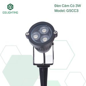 Đèn Led Cắm Cỏ 3W GSlighting GSCC3