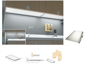 Đèn led cảm ứng vẫy tay Newera NE4A12A800A12.8