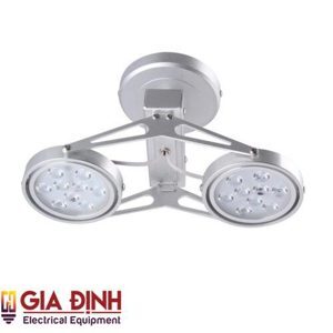 Đèn led chiếu điểm Duhal AIC801 2x9W