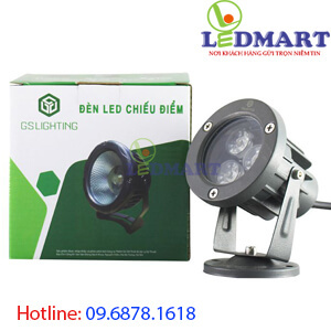 Đèn led chiếu điểm 3w GSLighting GSCD3