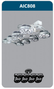 Đèn led chiếu điểm Duhal AIC808 8x12W
