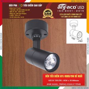 Đèn led chiếu điểm Anfaco AFC 908D - 9W