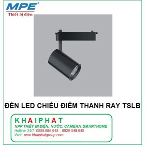 Đèn led chiếu điểm thanh ray MPE Track Spotlight  - 30W