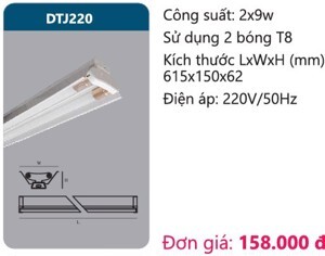 Đèn led chóa sơn tĩnh điện DTJ220 Duhal