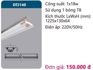 Đèn led công nghiệp chóa sơn tĩnh điện DTJ140