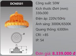 Đèn led công nghiệp chống nổ Duhal DCN0501 - 50W