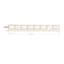 Đèn led dây VinaLED FSB-2835-IP33-L280 - 25W, 34mm
