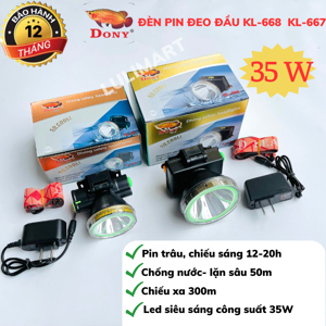 Đèn Led đội đầu chống nước Suntek KL-668