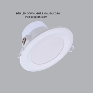 Đèn LED Downlight 3 Màu DLC 24W