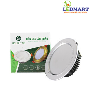 Đèn led Downlight âm trần 8w 3 màu GSLighting GSATN/B8