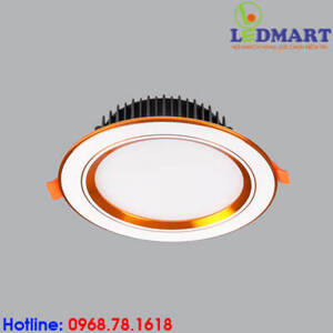 Đèn Led downlight âm trần DLB-9/3C 9W 3 màu