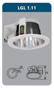 Đèn led downlight âm trần Duhal LGL1.11