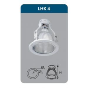 Đèn led downlight âm trần Duhal 7w LHK4