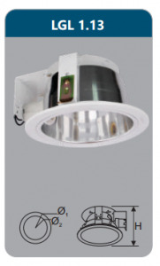 Đèn led downlight âm trần Duhal LGL1.13