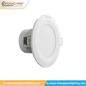 Đèn led downlight âm trần MPE DLC-6/3C 3 màu 6W